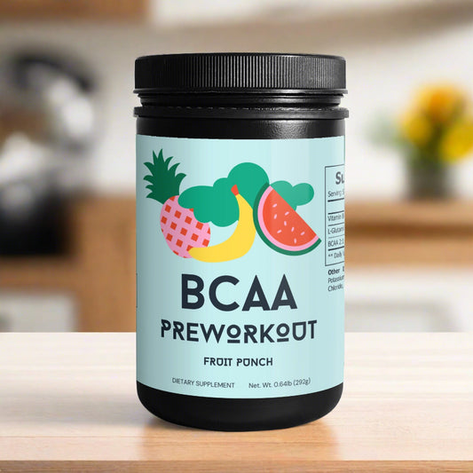 BCAA Preworkout (Fruit Punch)PPLANTPOWER SUPPLEMENTS